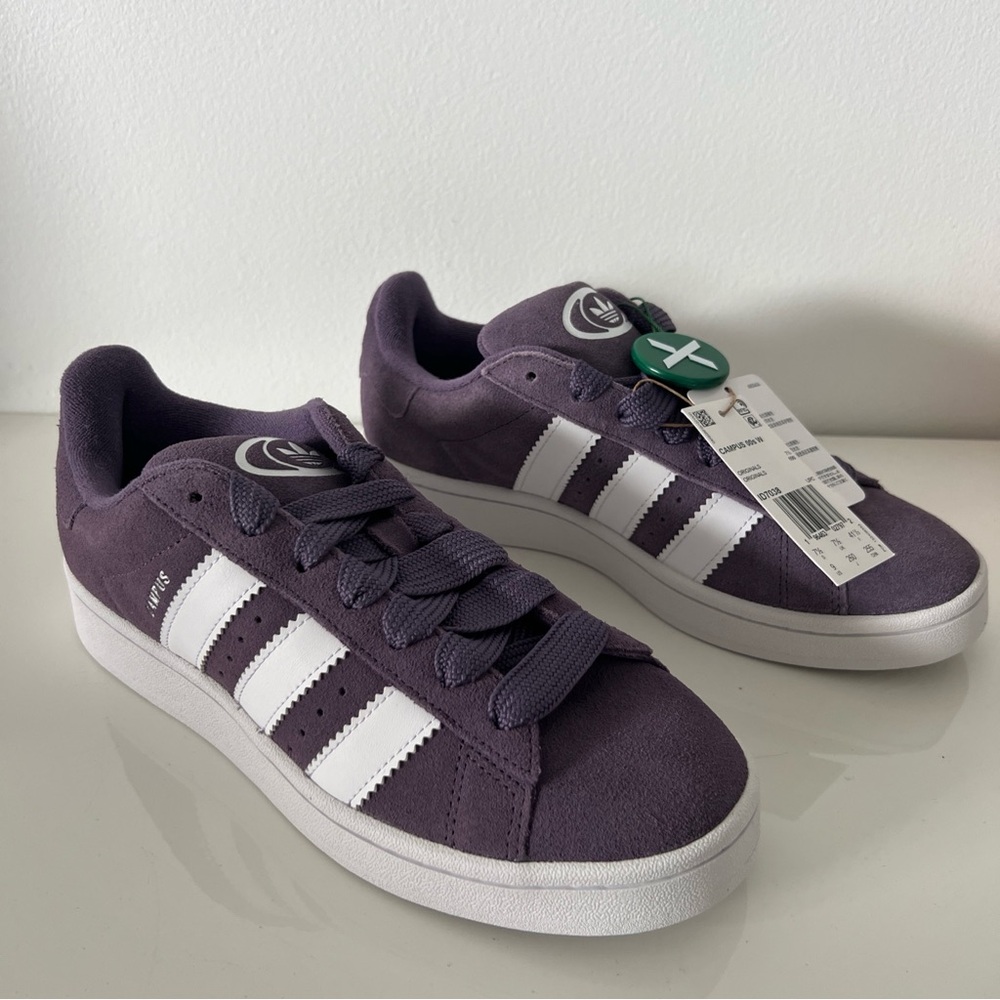 NWT ADIDAS Blue Campus 00s Shadow Violet Size W9